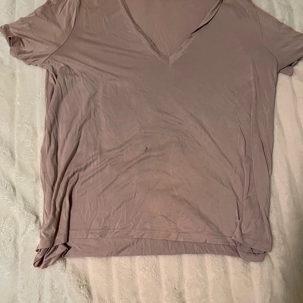 Lush soft pink tee